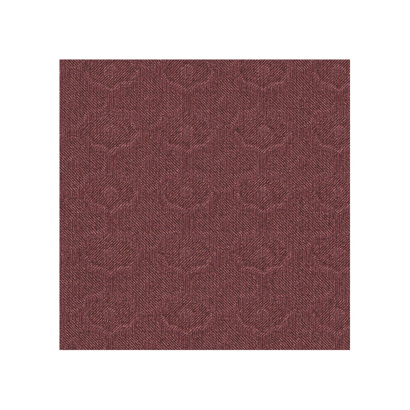 Véritable Papier peint Médaillon rouge pour maisons de poupées 1/12