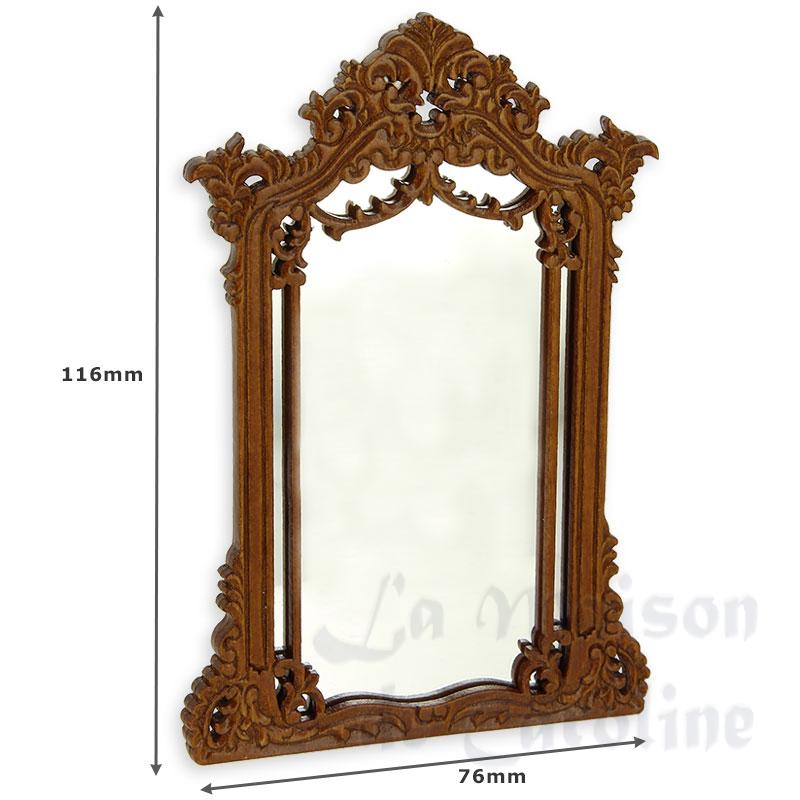 Miroir Louis XV noyer Bilder 1