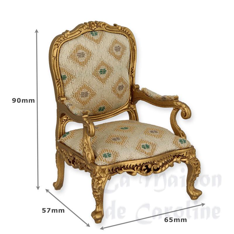 Fauteuil Louis XV or Bilder 1