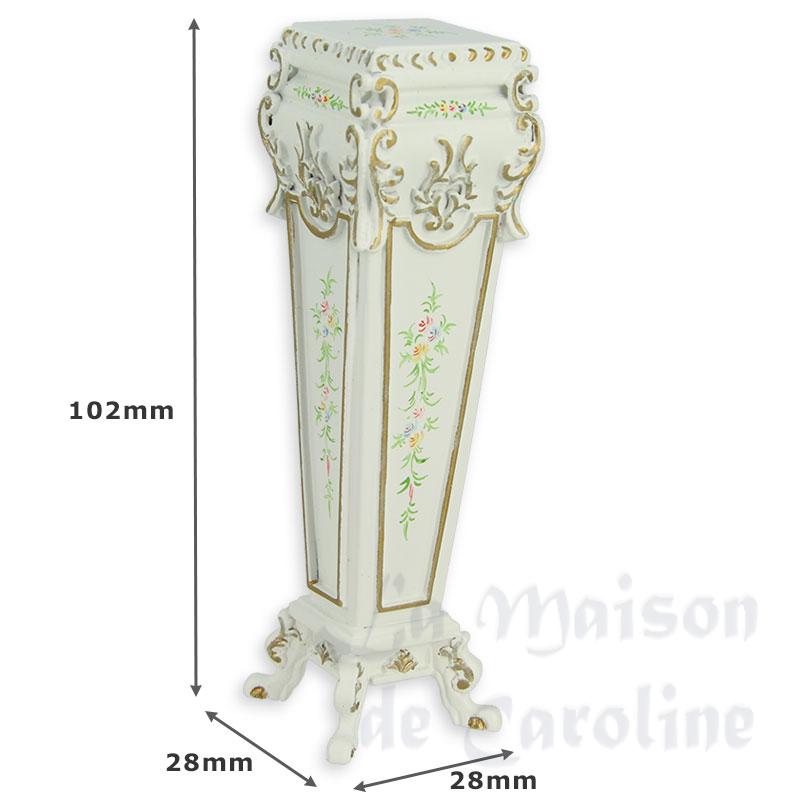 Colonne a fleurs ivoire-fleurs Bilder 1