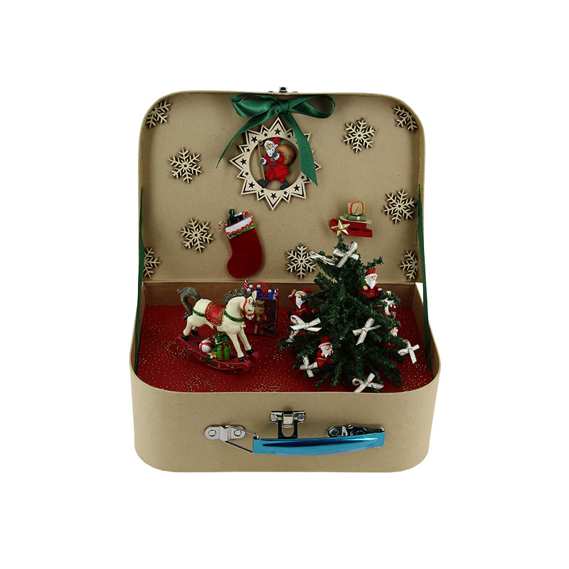 Housse Valise Deco Noel