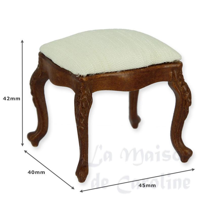 Tabouret merisier Bilder 1