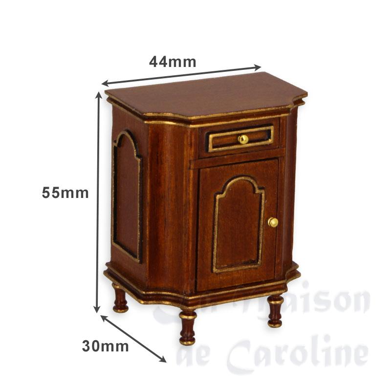 Table de nuit Louis XVI noyer-or Bilder 1