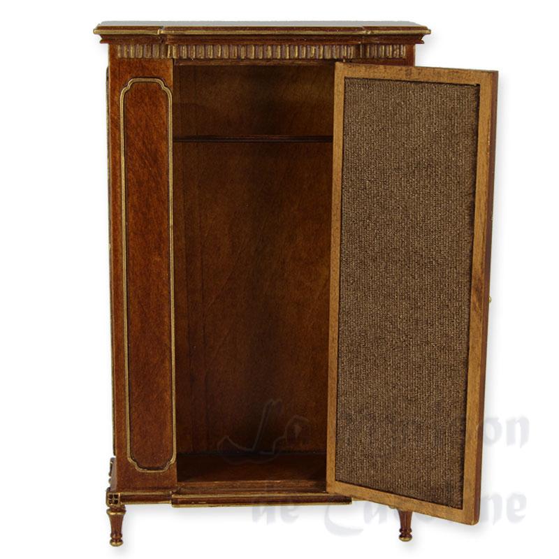 Armoire Louis XVI miroir noyer-or Bilder 2
