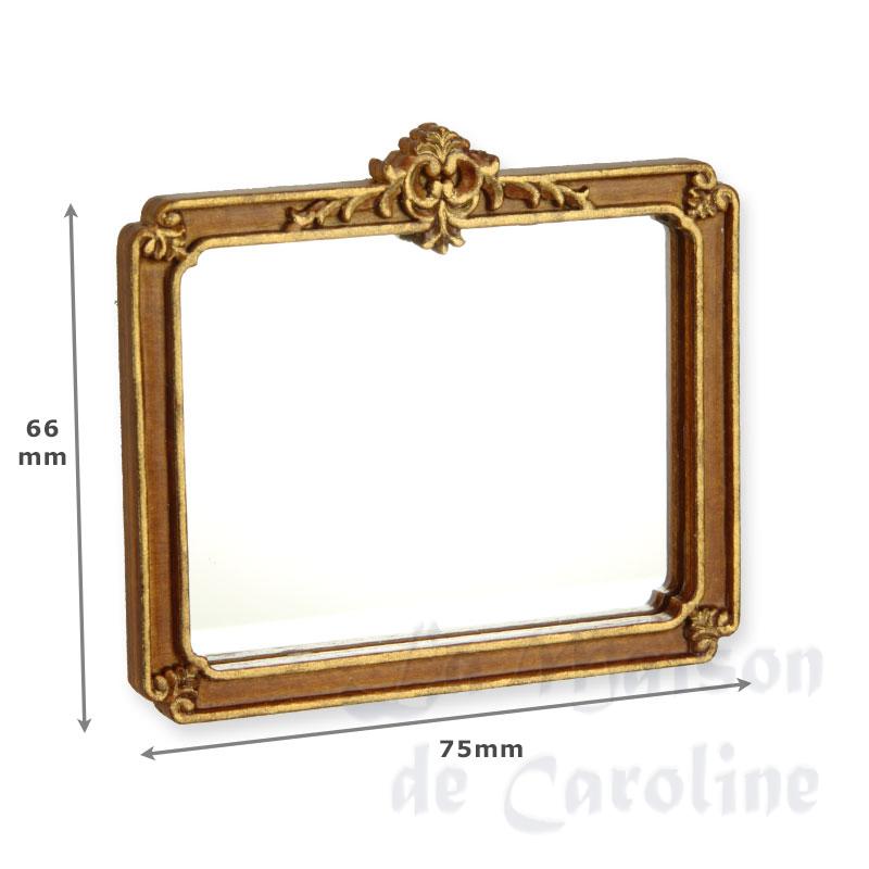 Miroir Louis XVI noyer-or Bilder 1