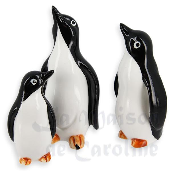 Famille Pingouin 3 pcs 1/12