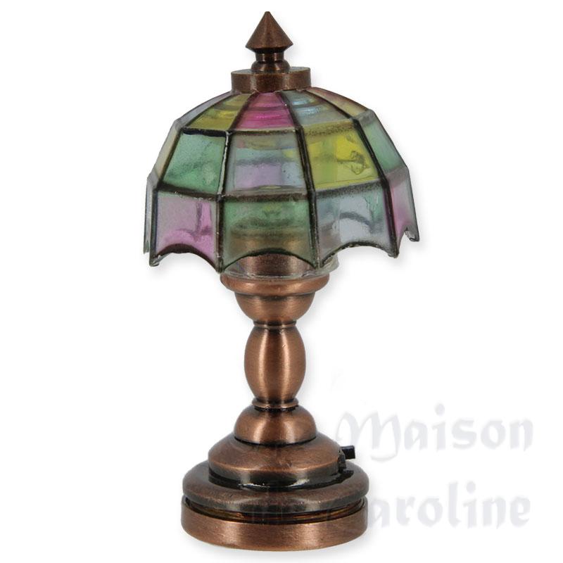 Lampe De Table LED Tiffany, Electricité et Lampes LED