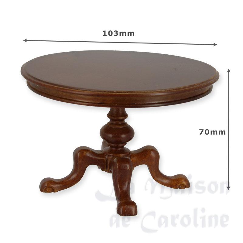 Table ronde Louis Philippe noyer Bilder 1