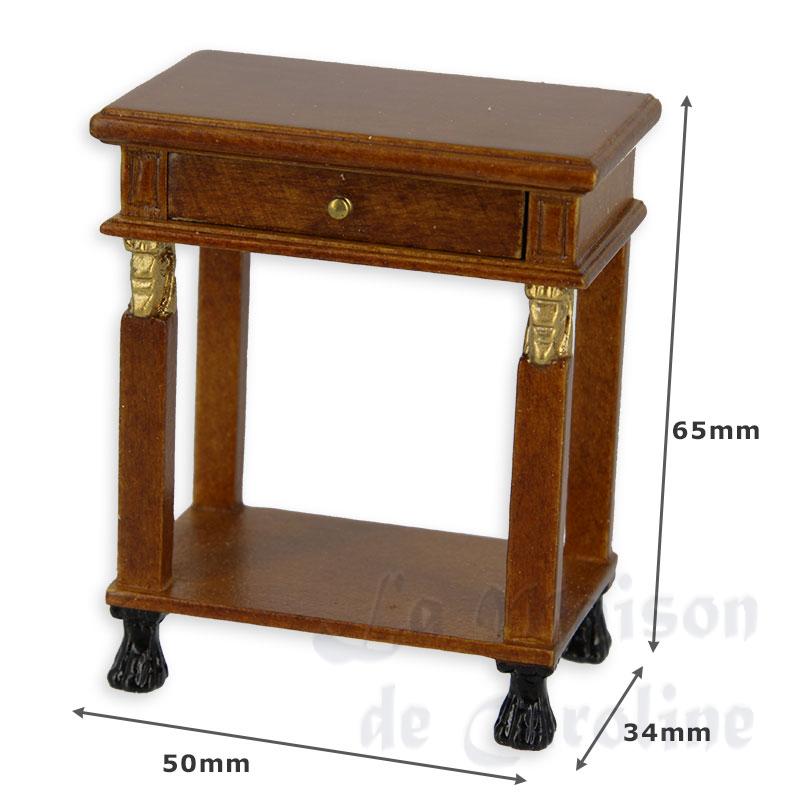 Table de nuit style Empire Bilder 1
