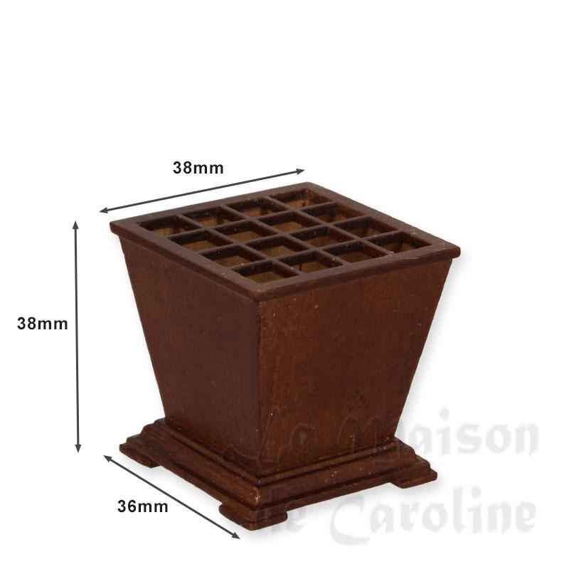 Meuble de rangement architecte noyer Bilder 1