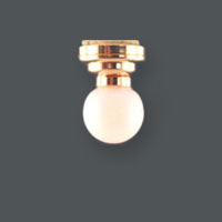 Plafonnier LED Globe Laiton, Electricité et Lampes LED