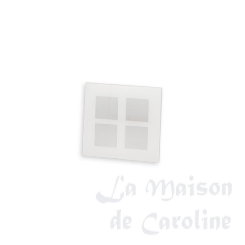 Plexi pour fenêtres pour maisons de poupées 1/12 Plexi pour fenêtres pour maisons de poupées 1/12