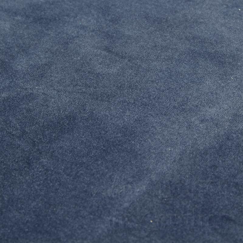 Moquette velours bleu pour maisons de poupées 1/12