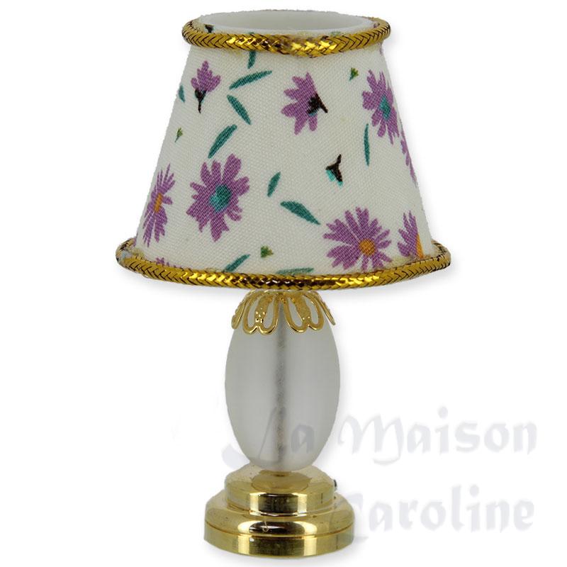 Lampe De Table LED Fleurie Rose, Electricité et Lampes LED