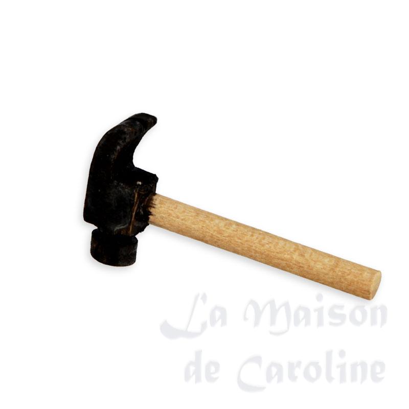 Marteau arrache-clou miniature 1/12 Marteau arrache-clou miniature 1/12