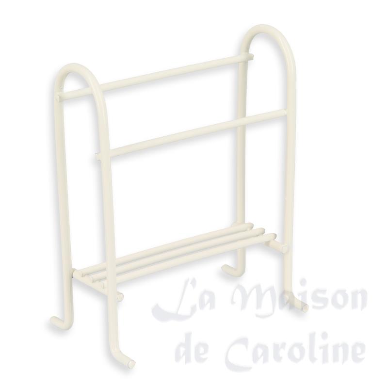 porte-serviettes blanc  miniature 1/12