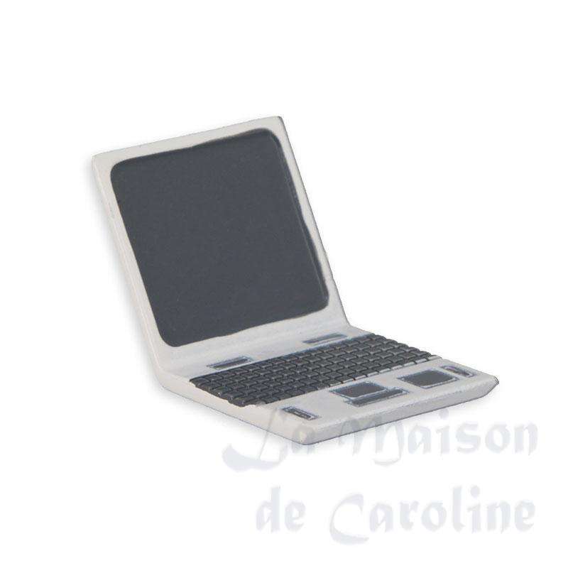 ordinateur portable blanc  miniature 1/12