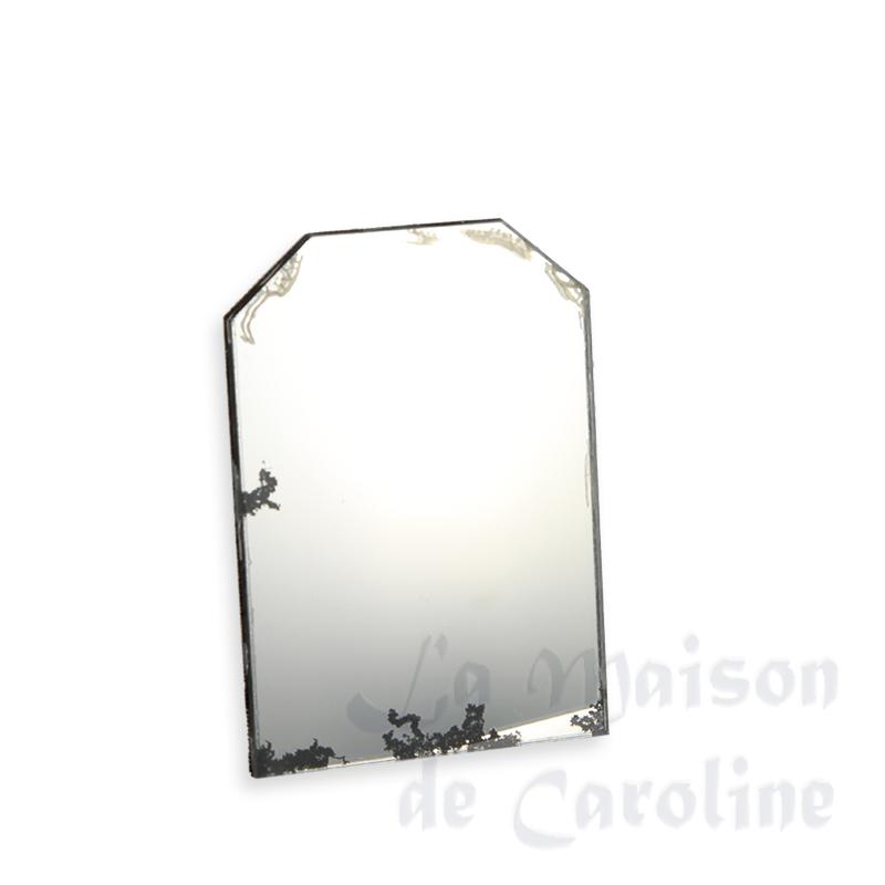 Miroir avec traces de colle (petit) miniature 1/12 Miroir avec traces de colle (petit) miniature 1/12