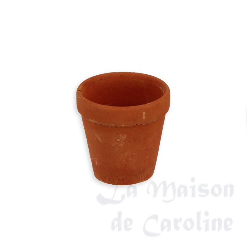 Pot de fleur en terre cuite Provence 1/12 Pot de fleur en terre cuite Provence 1/12
