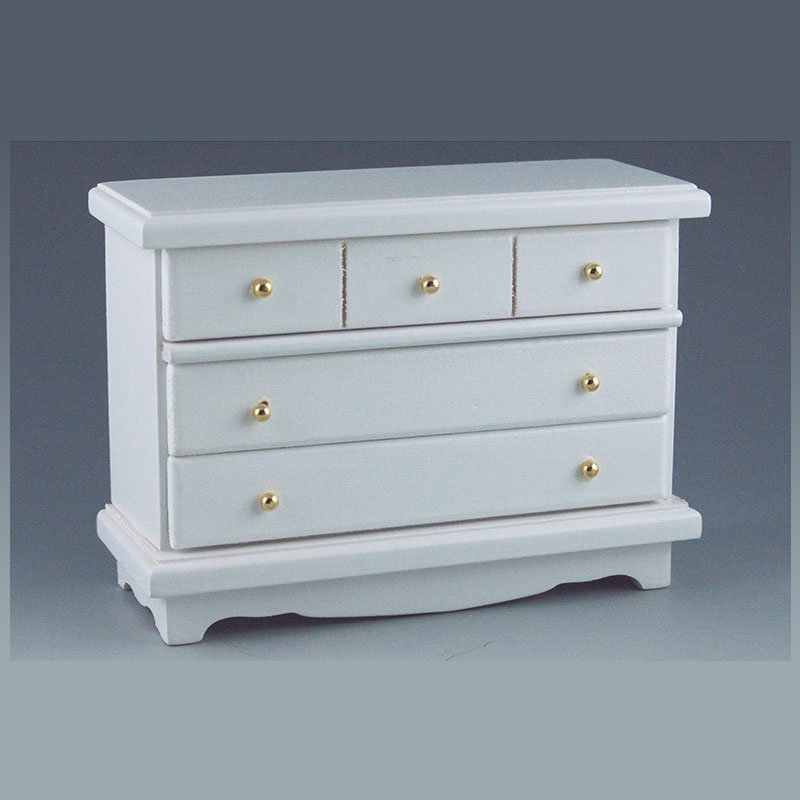 Commode blanche, Meubles