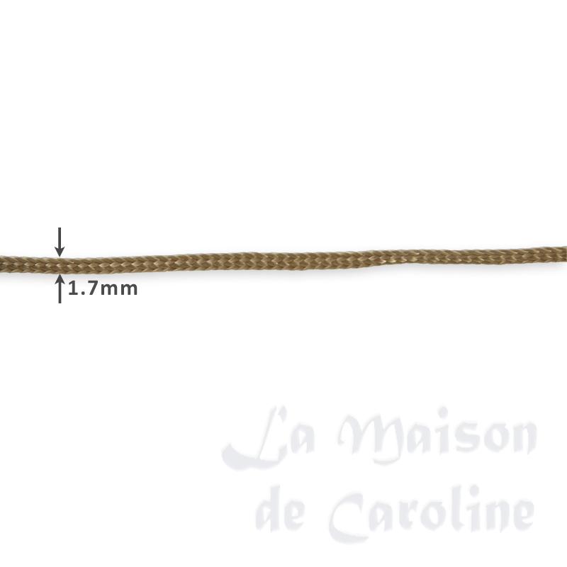 Ruban brun clair 1mm - 2m pour maisons de poupées 1/12 photo 2 Ruban brun clair 1mm - 2m pour maisons de poupées 1/12 photo 2