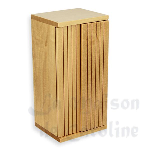 Element cuisine frigo chêne clair meuble miniature 1/12 Element cuisine frigo chêne clair meuble miniature 1/12