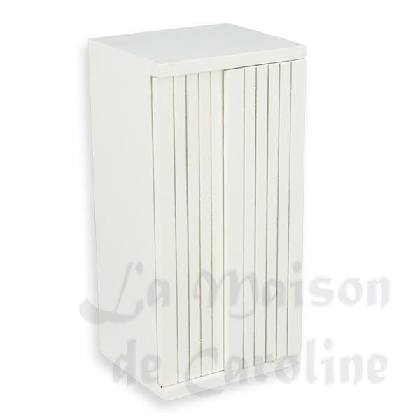 Element cuisine frigo blanc meuble miniature 1/12 Element cuisine frigo blanc meuble miniature 1/12