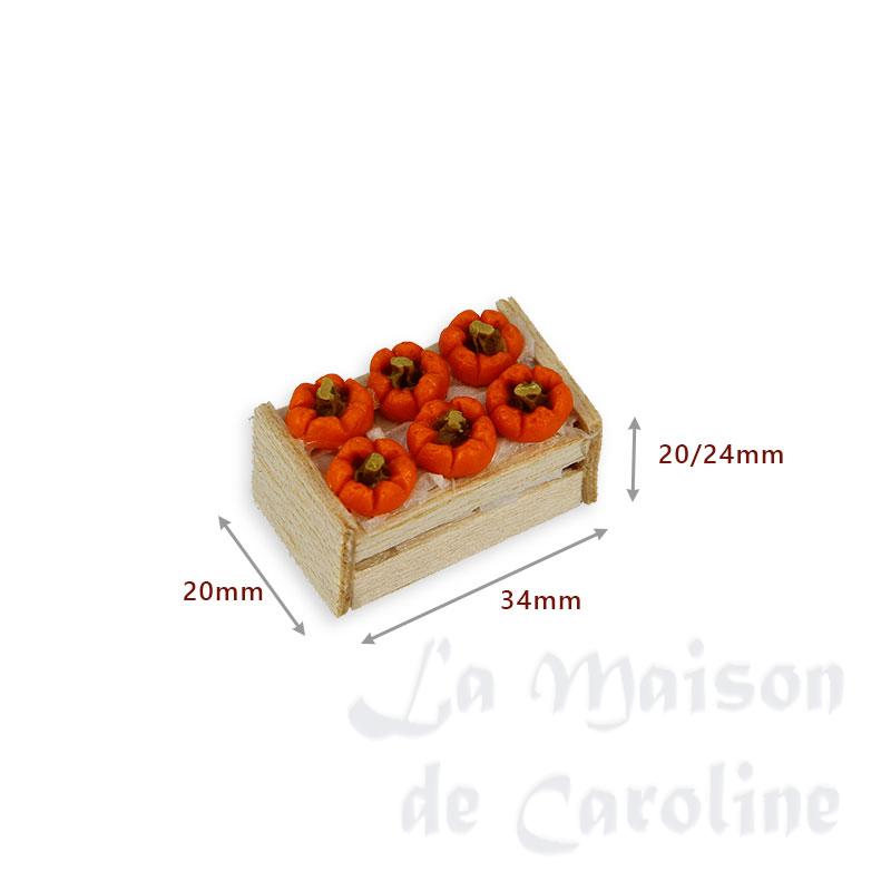 une caisse de légumes au choix miniature 1:12e Bilder 1