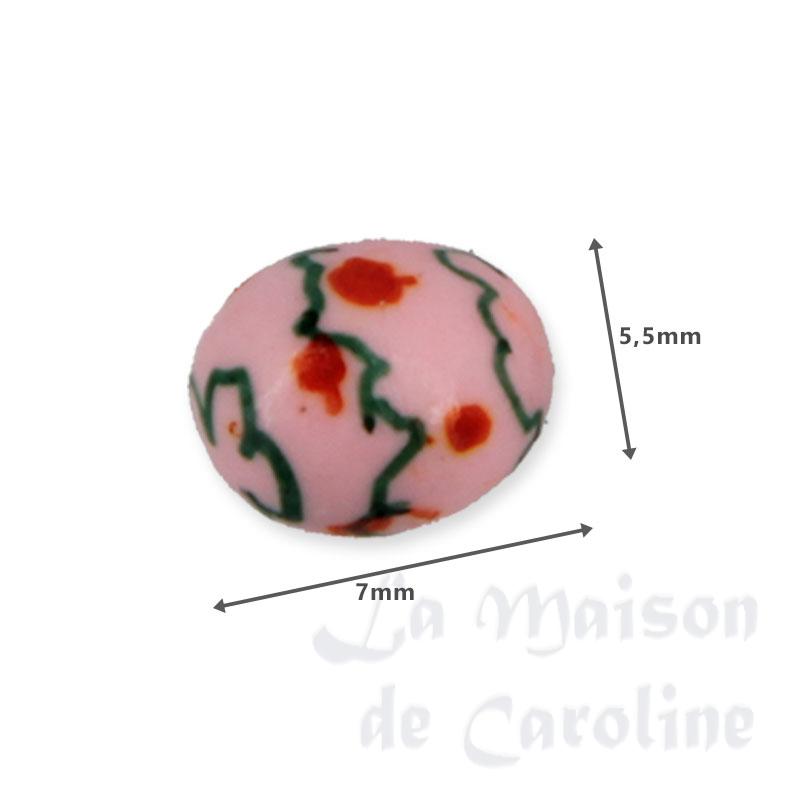 6 oeufs de Pâques (divers coloris) miniature 1/12