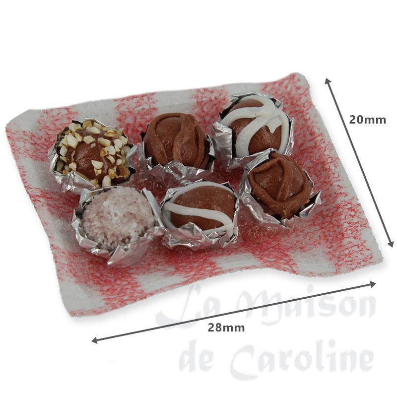 Plateau de boules en chocolat et coco Bilder 1