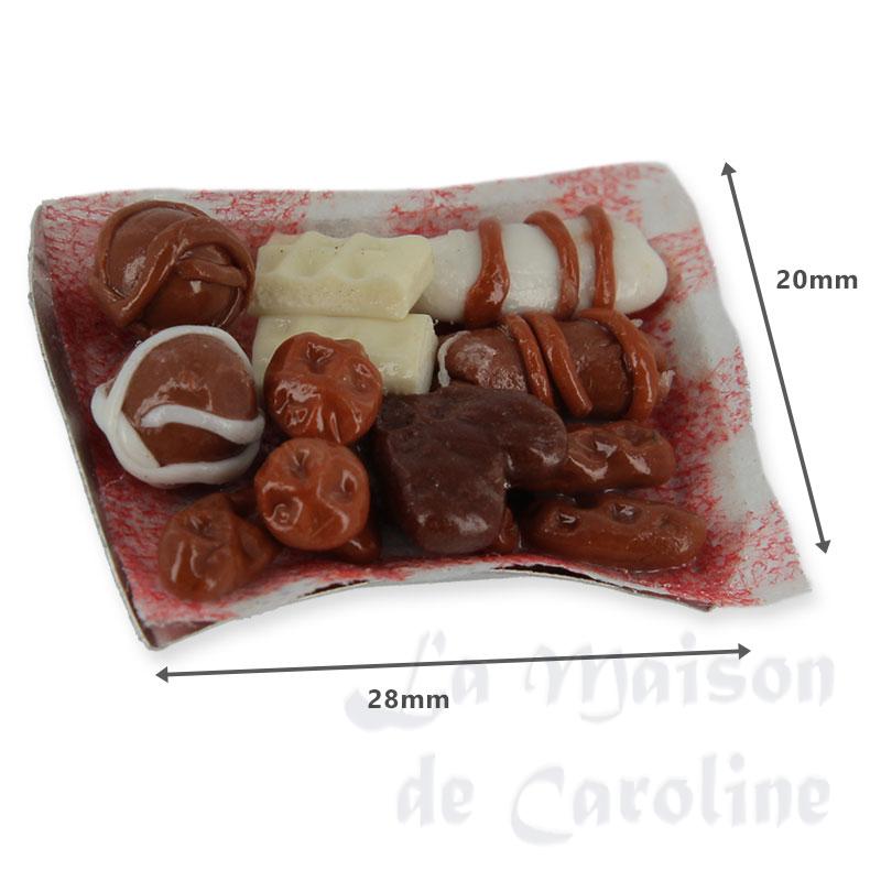 Plateau de chocolats et gâteaux de Noël Bilder 1