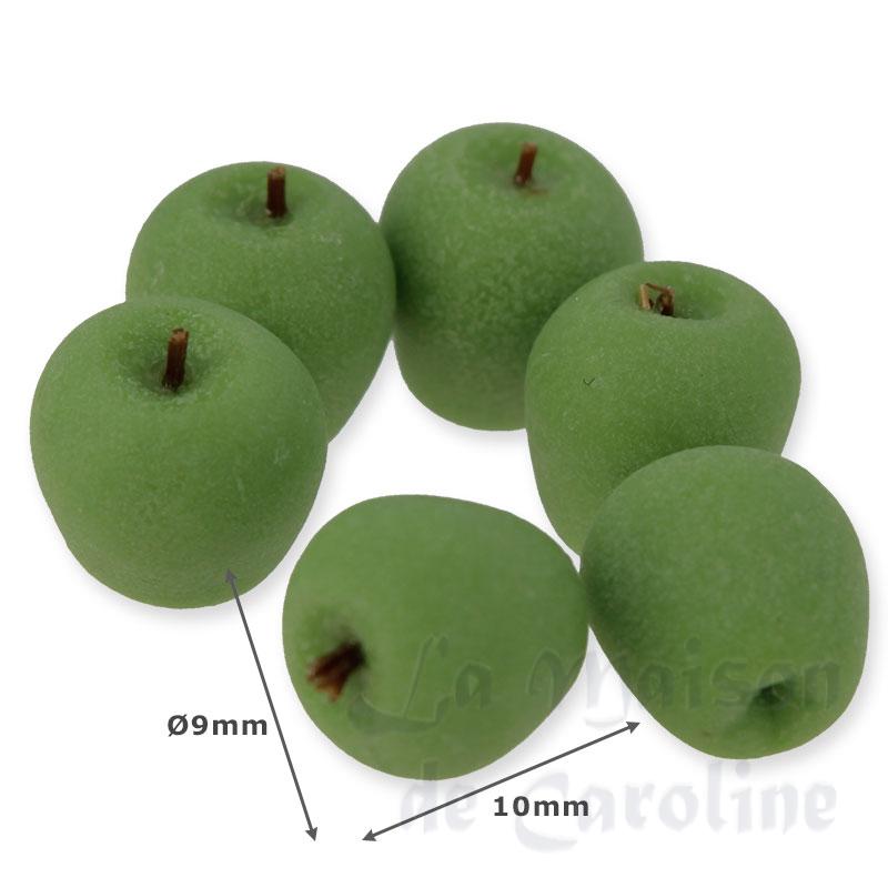 Fruits 6 pommes vertes Bilder 1