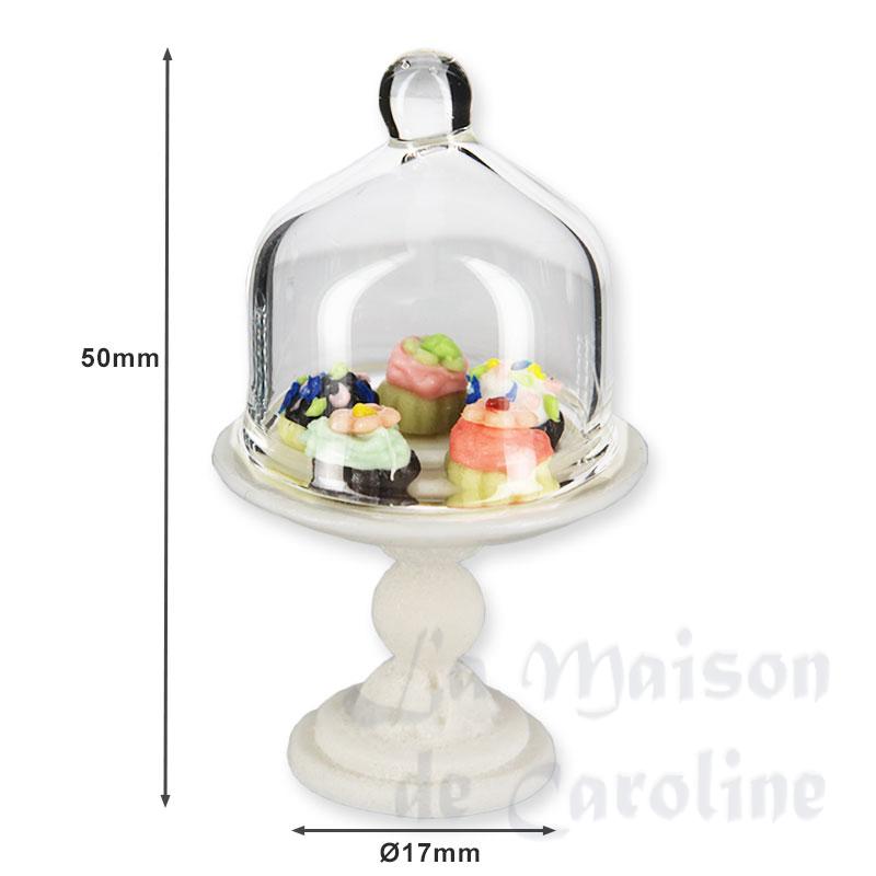plateau avec 5 Cup cake Bilder 1