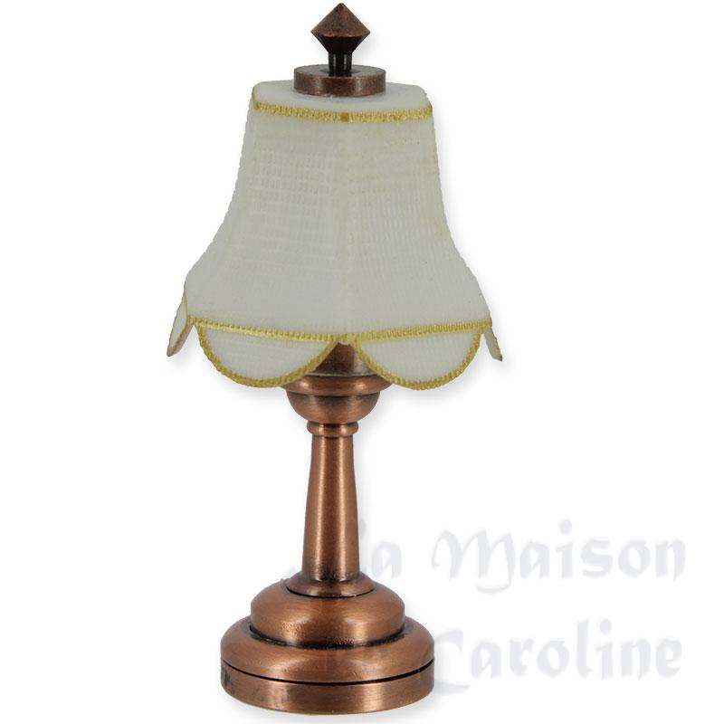 Lampe De Table LED Cuivre Blanc, Electricité et Lampes LED