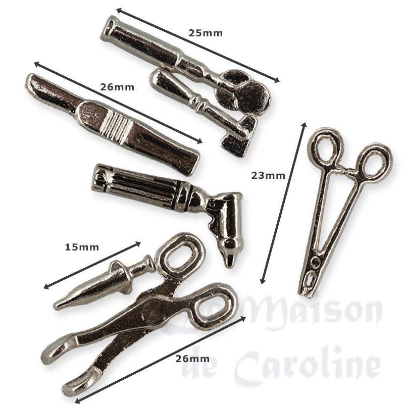 7 instruments médicaux assortis Bilder 1