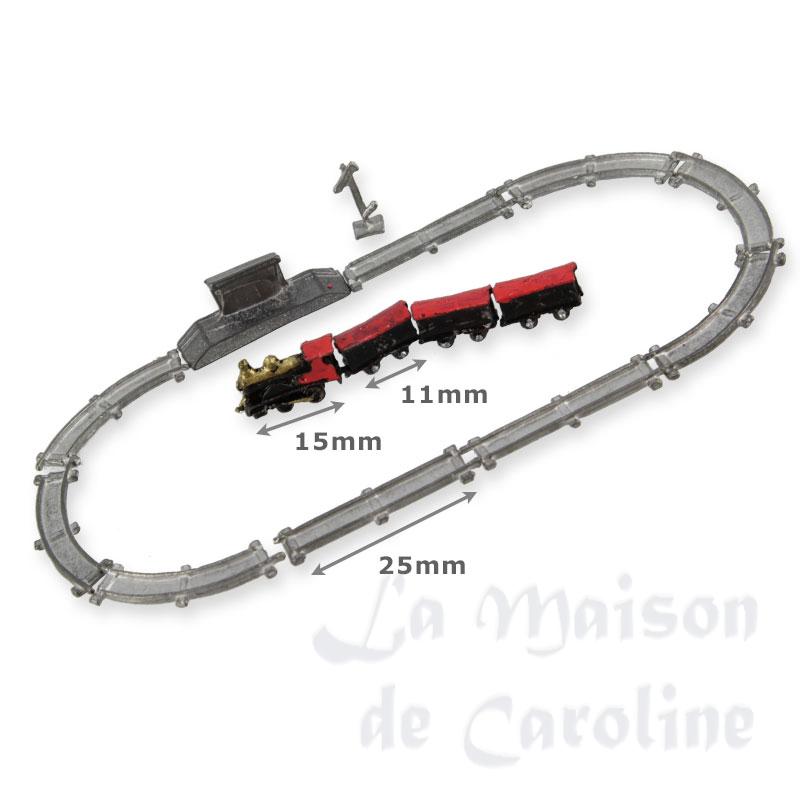 Train et rails (16pcs) Bilder 1