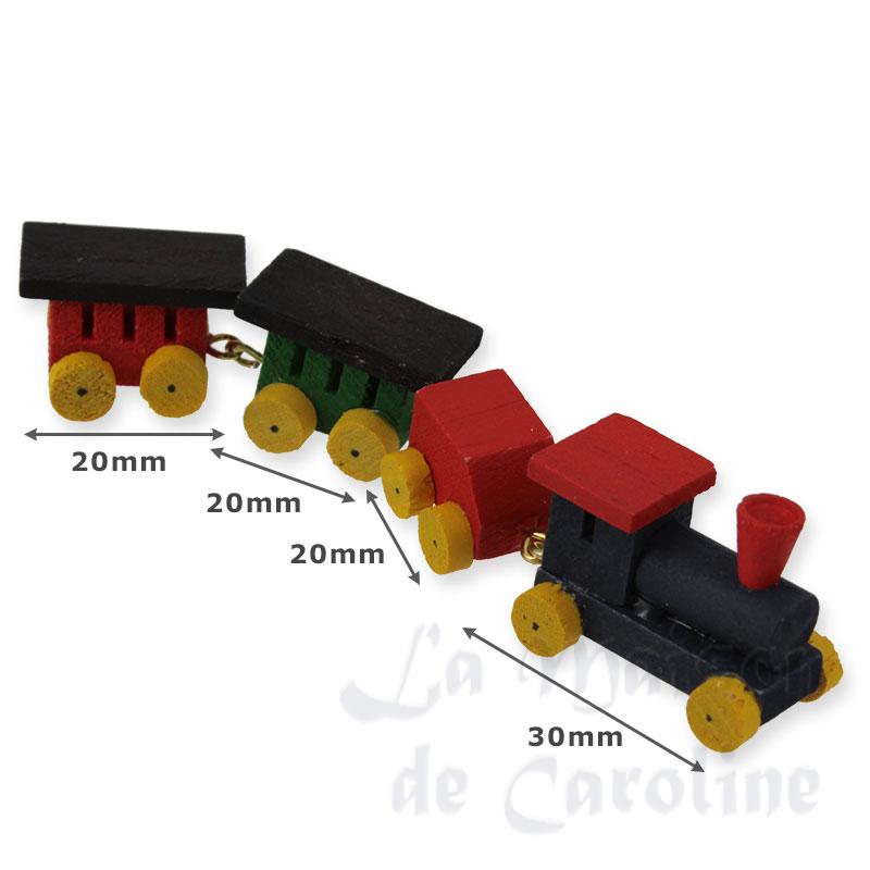 Jouet bois train de couleur Bilder 1