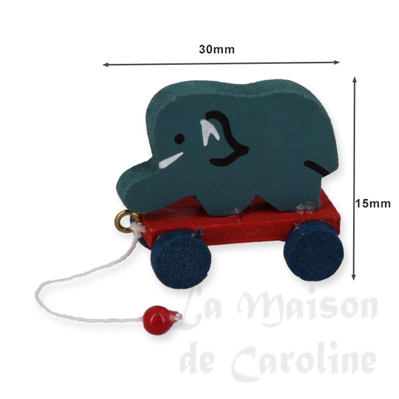 Elephant a roulettes Bilder 1