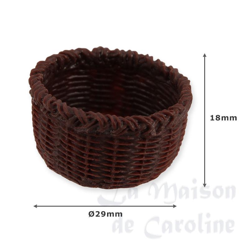 Panier brun foncé Bilder 1