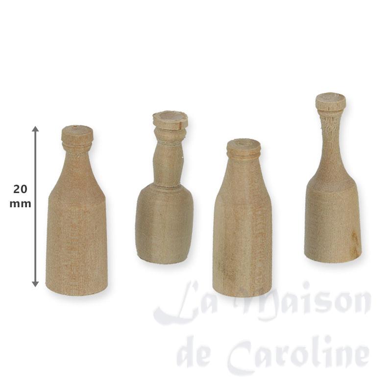 Bouteille en bois différentes finitions Bilder 1