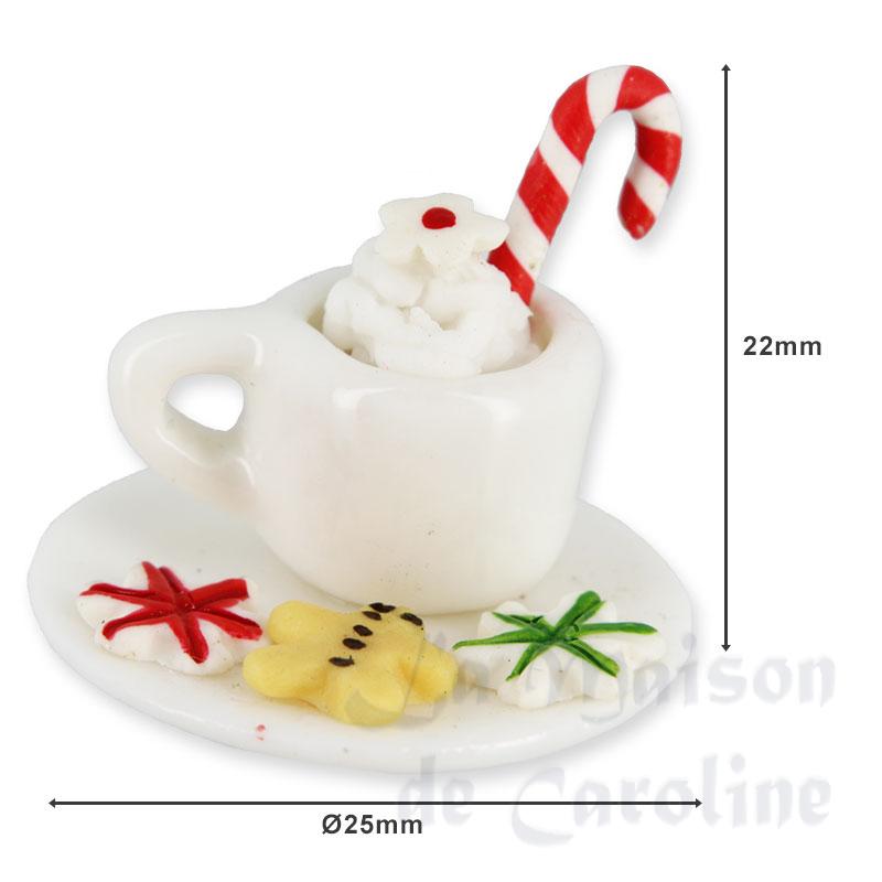 Tasse à cappuccino avec biscuits Bilder 1