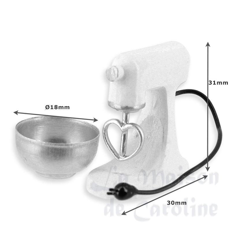 Robot mixer blanc Bilder 1