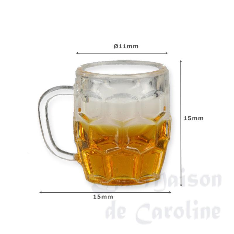 Chope à bière miniature 1/12