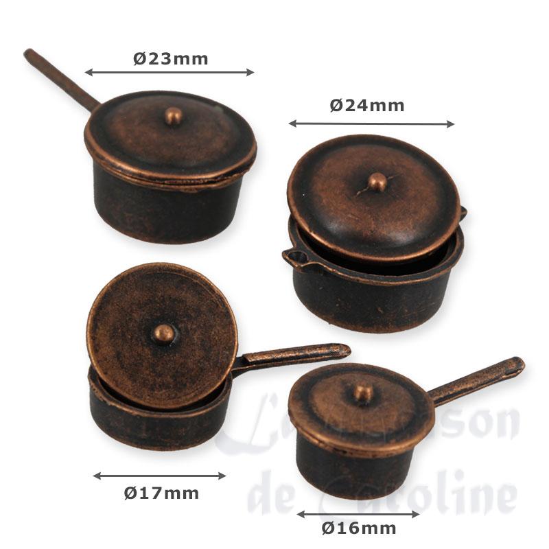 Set de 4 casseroles Bilder 1