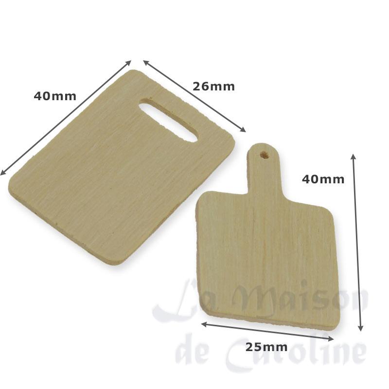 Planchette en bois 2 pcs Bilder 1