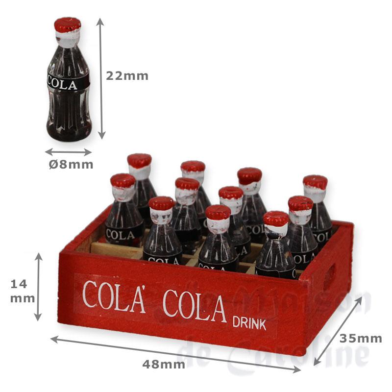 Caisse Cola-Cola avec 12 bouteilles Bilder 1