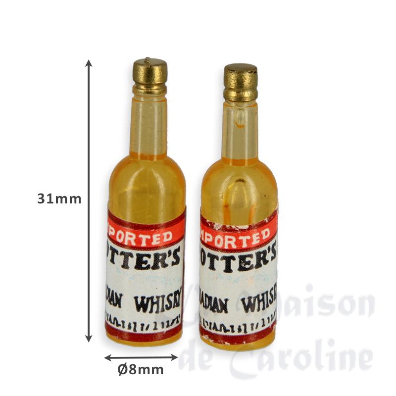 2 bouteilles jaunes miniature 1/12 photo 2