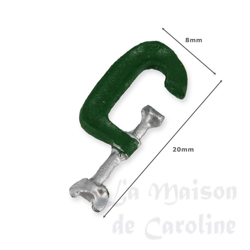 Serre-joint métallique vert Bilder 1