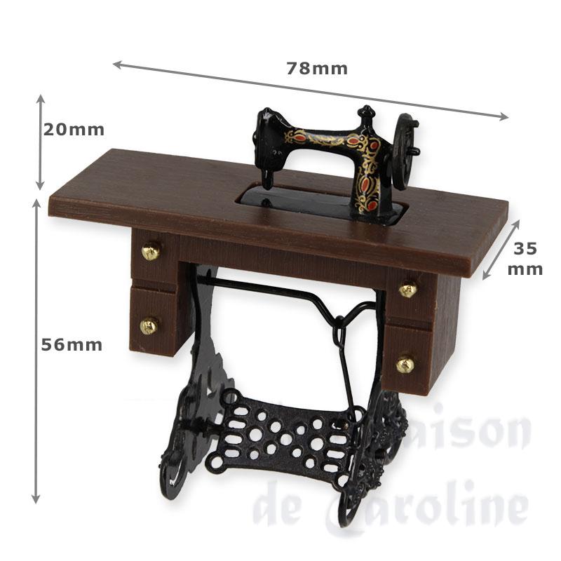 Machine à coudre sur pied plateau plastique Bilder 1