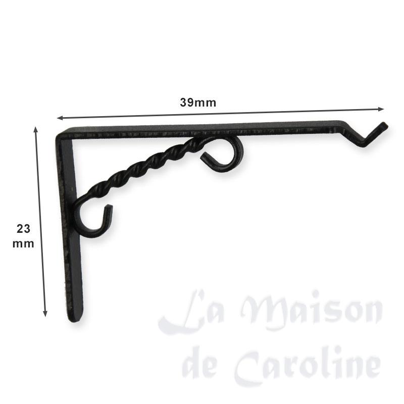 Potence métal noire Bilder 1